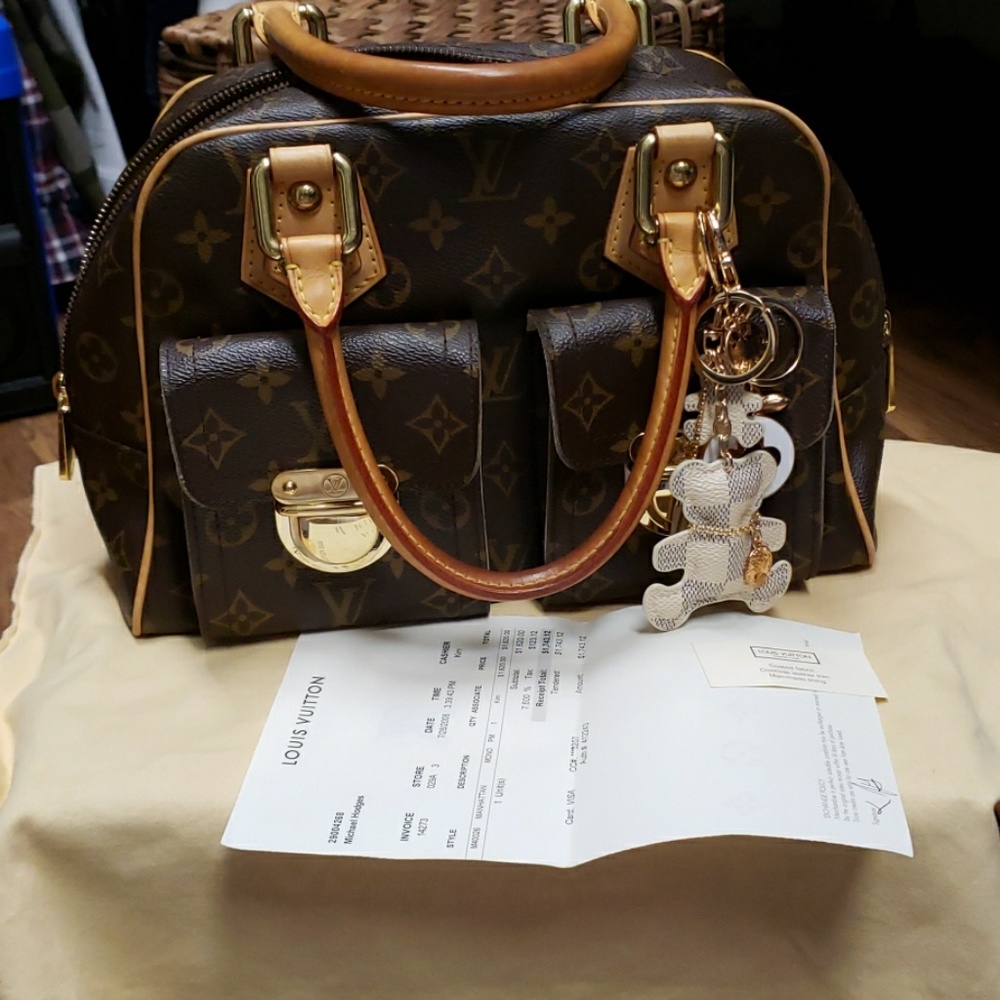 💯Authentic LV M40026 Manhattan MonoPm